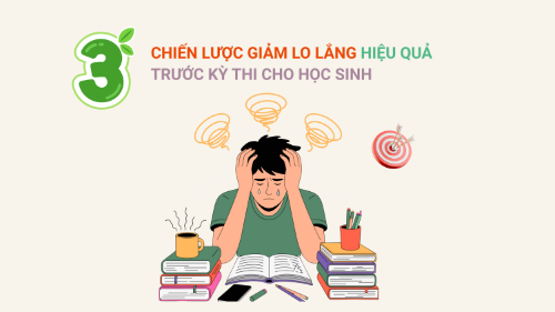 3 Chiến lược giảm lo lắng hiệu quả trước kỳ thi cho học sinh