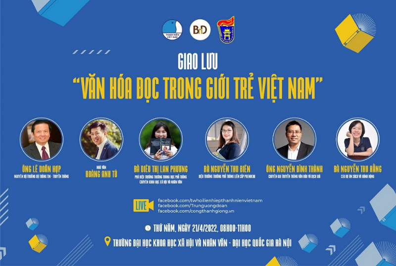 Giao lưu “Văn hóa đọc trong giới trẻ Việt Nam”  - Ảnh 1