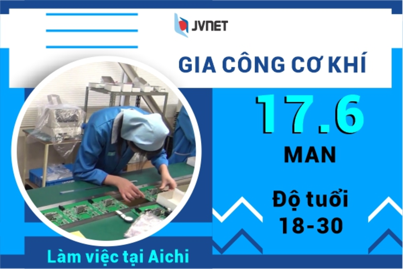 TUYỂN 4 NỮ GIA CÔNG CƠ KHÍ