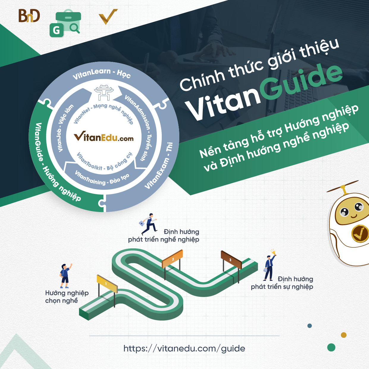 Chính thức giới thiệu nền tảng VitanGuide - Hỗ trợ hướng nghiệp và Định hướng nghề nghiệp - Ảnh 1