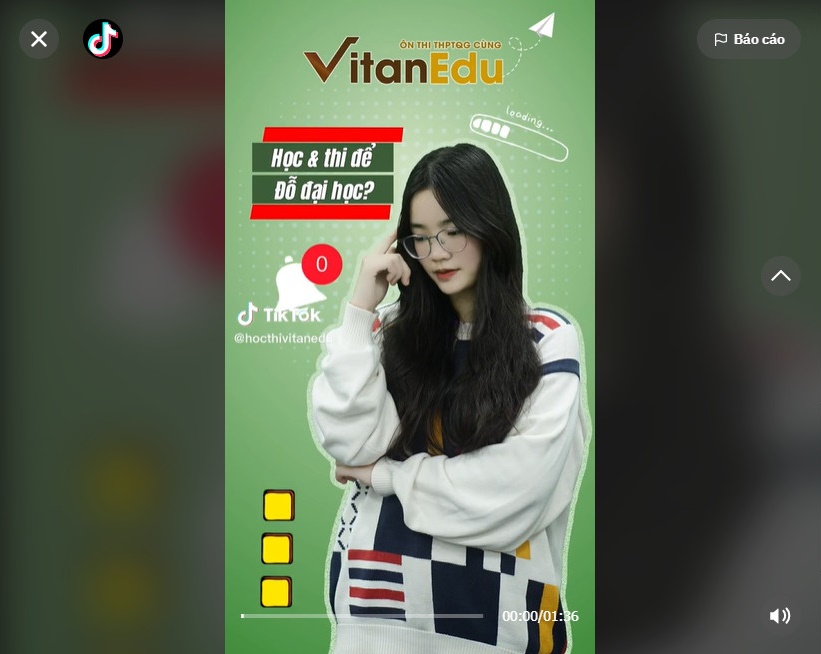 Chính thức ra mắt kênh TikTok Ôn thi THPT Quốc gia cùng VitanEdu  - Ảnh 1