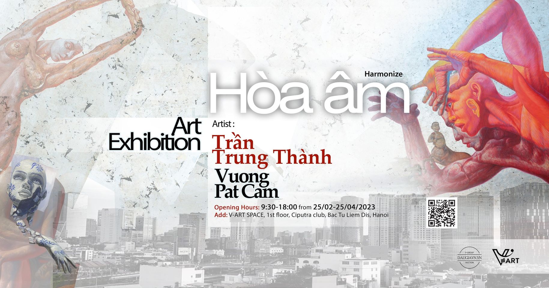 [Hà Nội] TRIỂN LÃM HÒA ÂM - HỌA SĨ TRẦN TRUNG THÀNH  - Ảnh 1