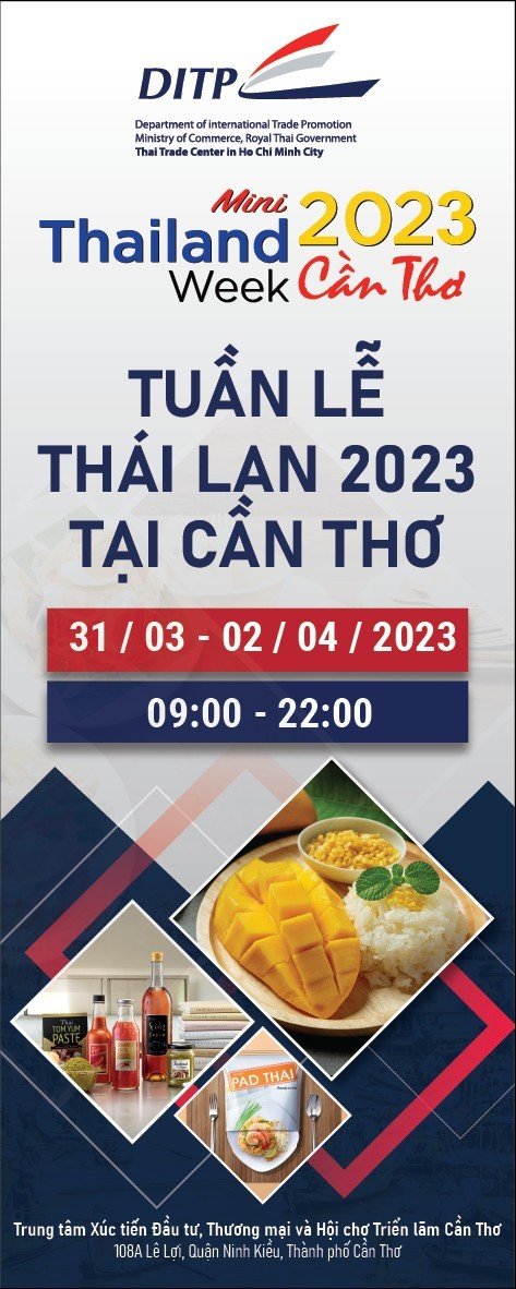 [Cần Thơ] Tuần lễ Thái Lan 2023 tại Cần Thơ Mini Thailand Week 2023 in Can Tho - Ảnh 1