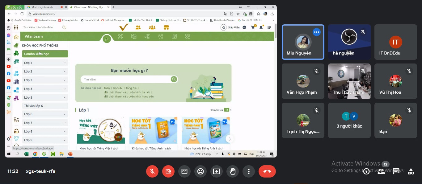 VitanEdu phối hợp cùng trường THPT Yên Mỹ trong chương trình tập huấn sử dụng Bộ công cụ Học - Thi - Hướng nghiệp  - Ảnh 3
