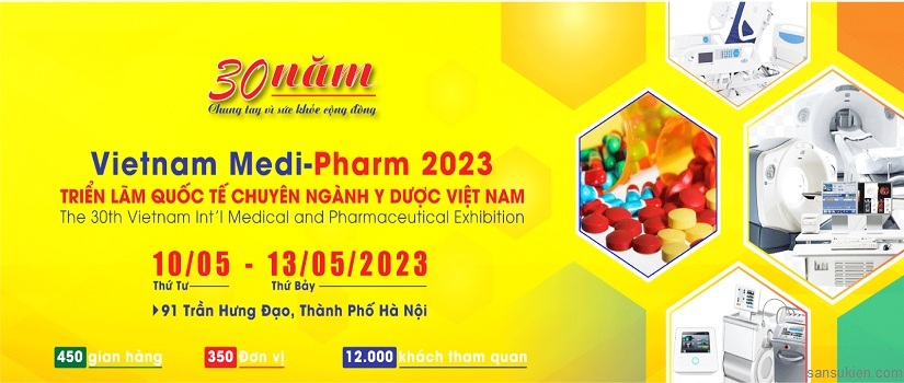 [Hà Nội] Vietnam Medi-Pharm 2023 - Triển lãm quốc tế chuyên ngành y dược Việt Nam - Ảnh 1