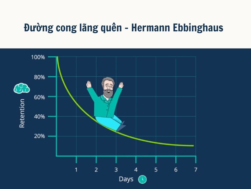 Đường cong lãng quên - Hiện tượng tự nhiên cản trở trí nhớ dài hạn - Ảnh 1