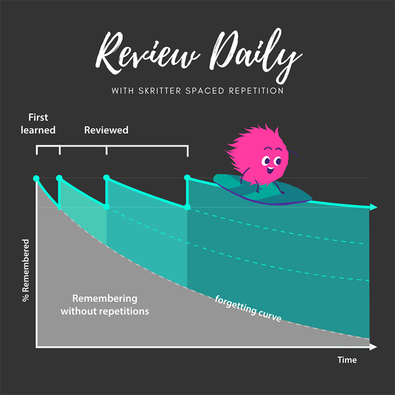 Hiểu về Spaced Repetition: Kỹ thuật ôn tập để tăng cường khả năng ghi nhớ - Ảnh 1