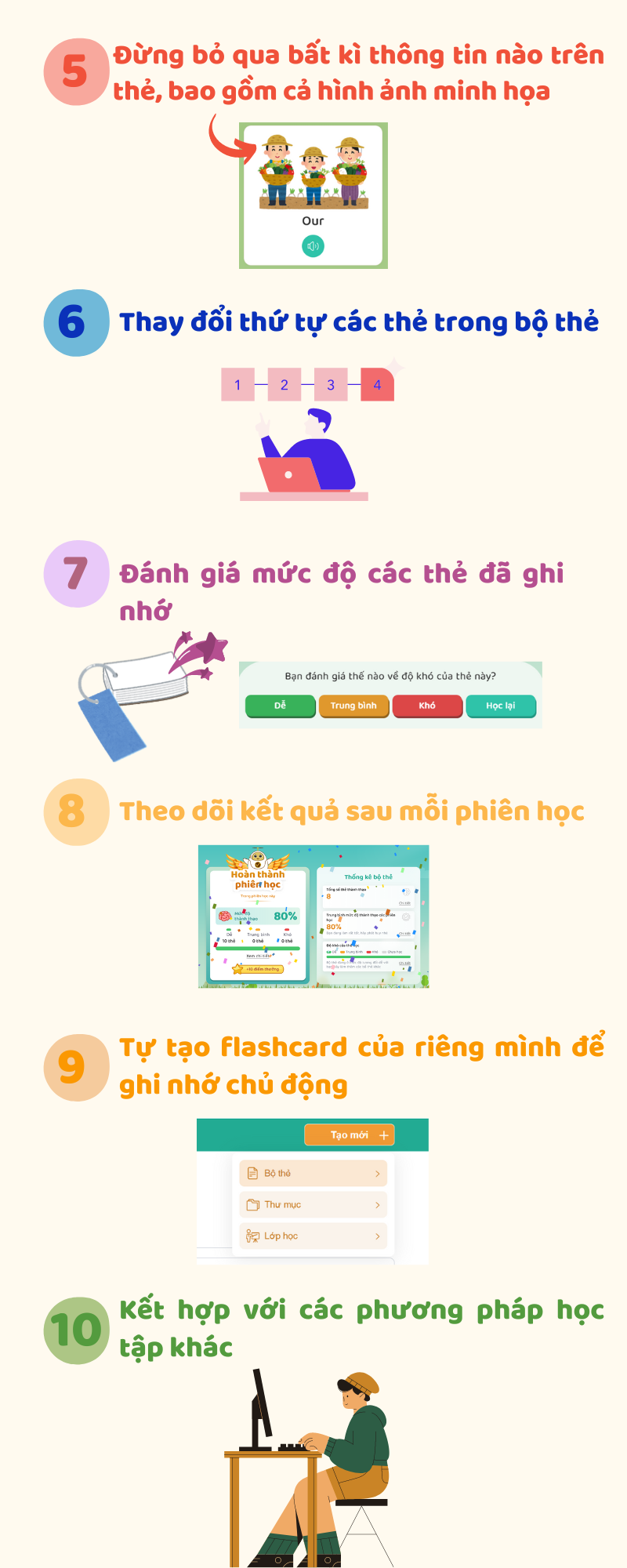 10 nguyên tắc học flashcard cùng VitanBrain - Ảnh 2