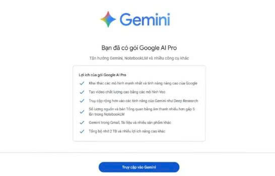 Hướng dẫn cách đăng ký Google Gemini Pro miễn phí cho sinh viên - Ảnh 13