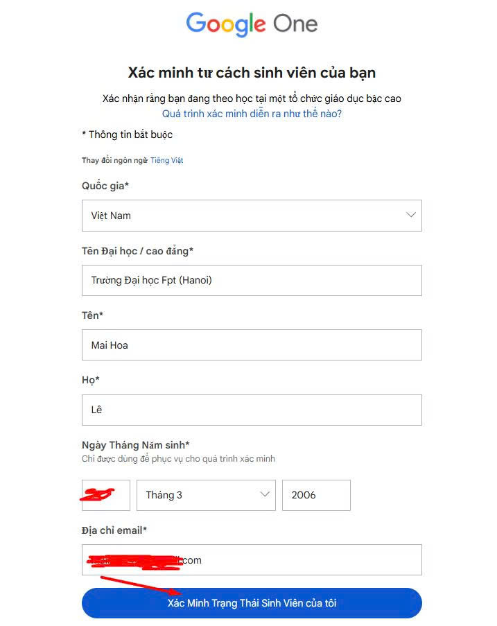 Hướng dẫn cách đăng ký Google Gemini Pro miễn phí cho sinh viên - Ảnh 4